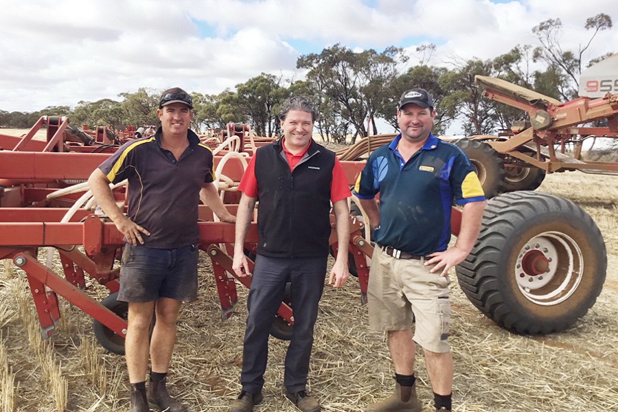 New air drill impresses in the Mallee